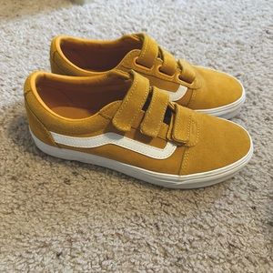 Vans Old Skool women’s Velcro sneakers | Yellow | size 8